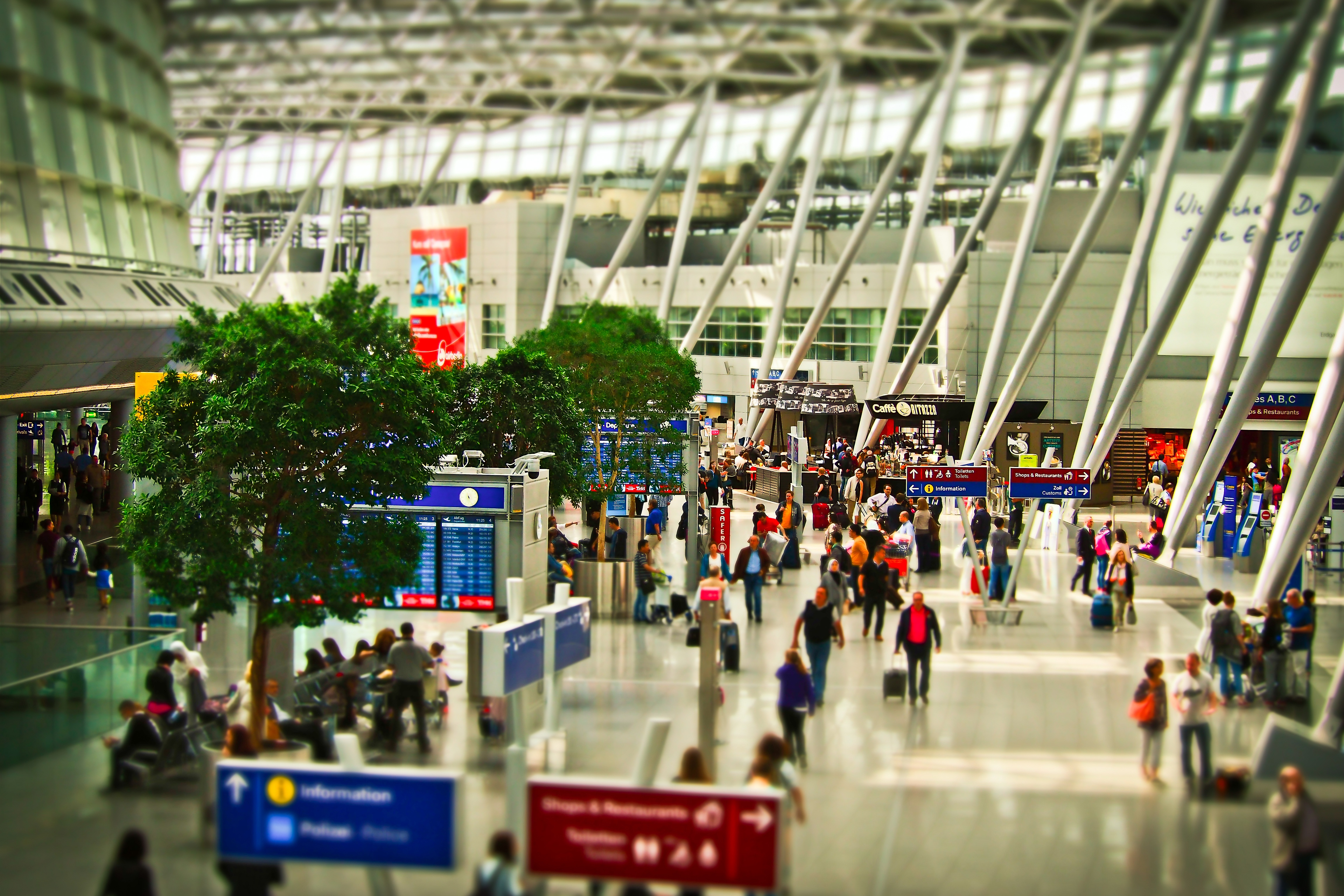 ¿Cuál es el lugar más sucio de un aeropuerto?