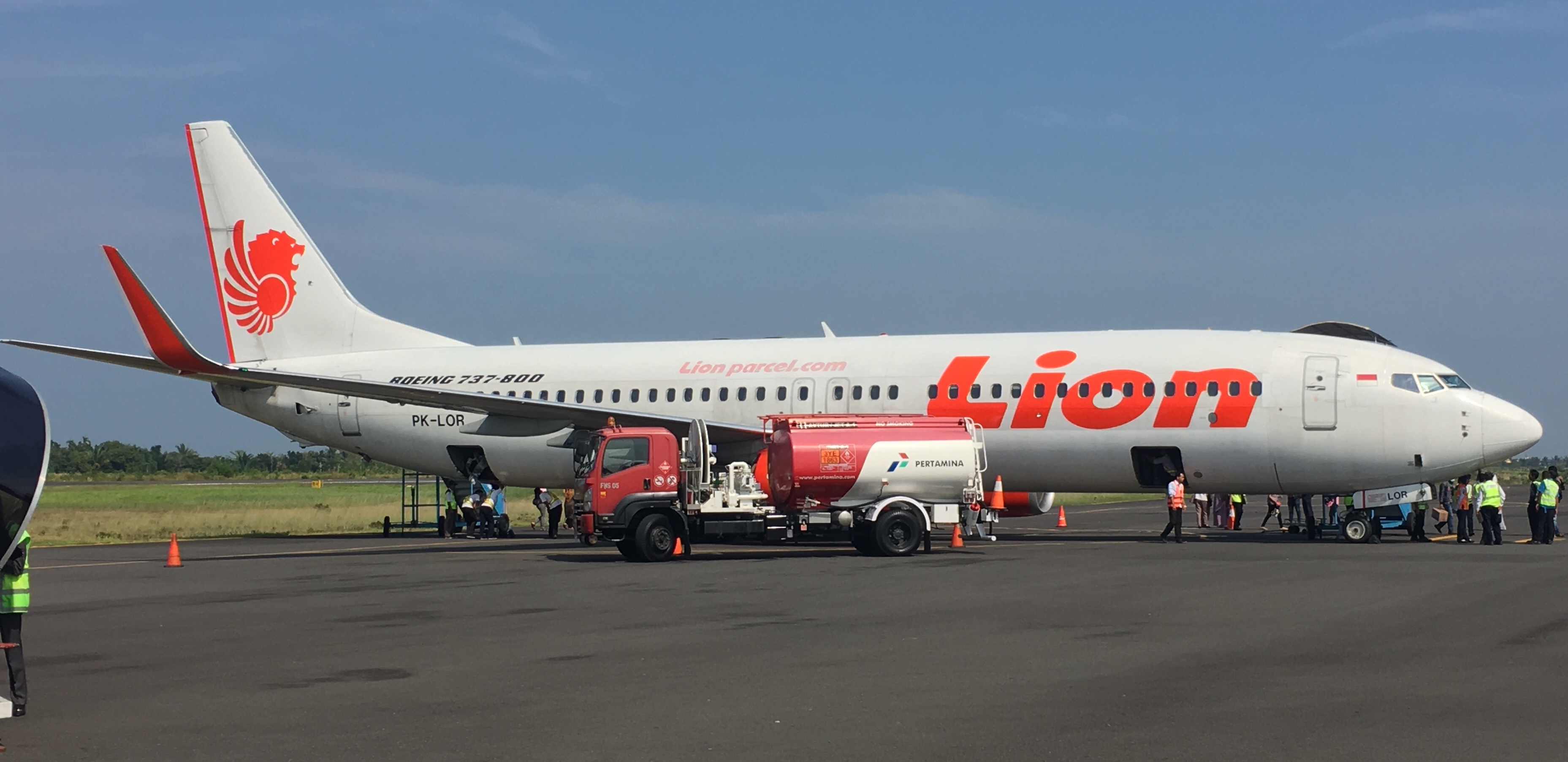 Un avión de la compañía aérea Air Lion se estrella en Indonesia